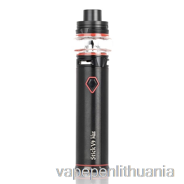Smok Stick V9 & Stick V9 Max 60w Starterio Rinkinys V9 Max - Juodo Dengimo Vape Skystis